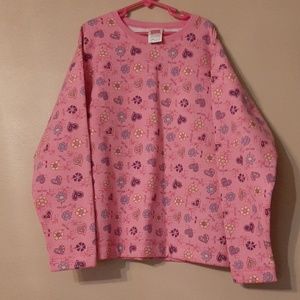 Hanes Her Way Girl's Sweatshirt Size Large 10/12